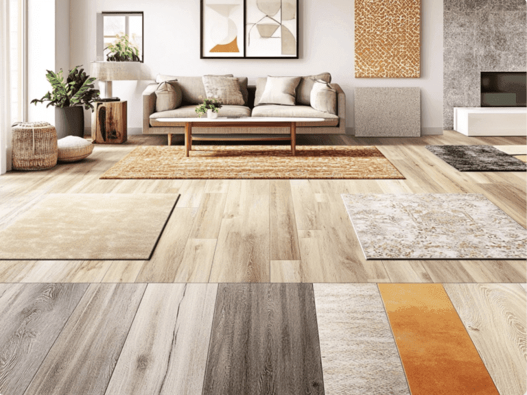 exemple de revêtement de sol en céramique