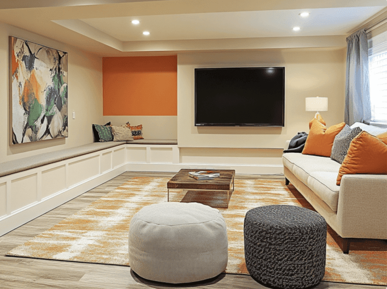 aménagement sous-sol moderne