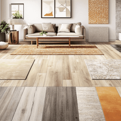 exemple de revêtement de sol en céramique