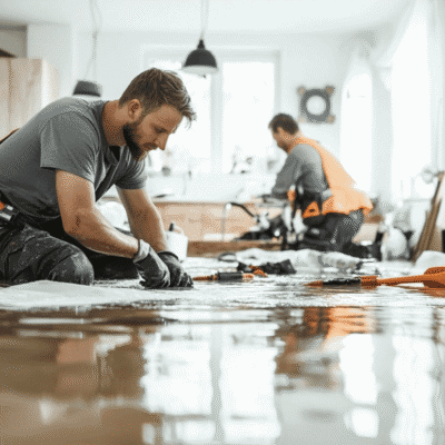 Restauration après sinistre maison