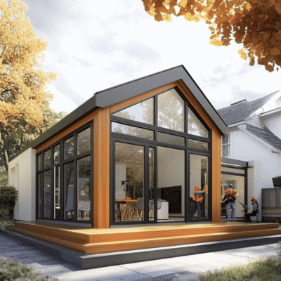 agrandissement de maison